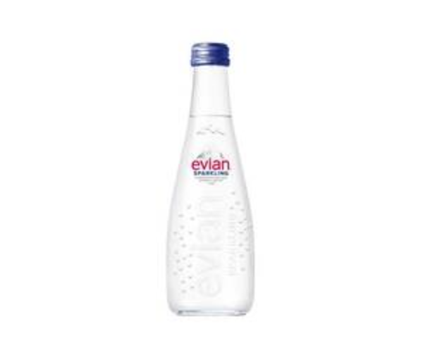 Evian Sparkling Water