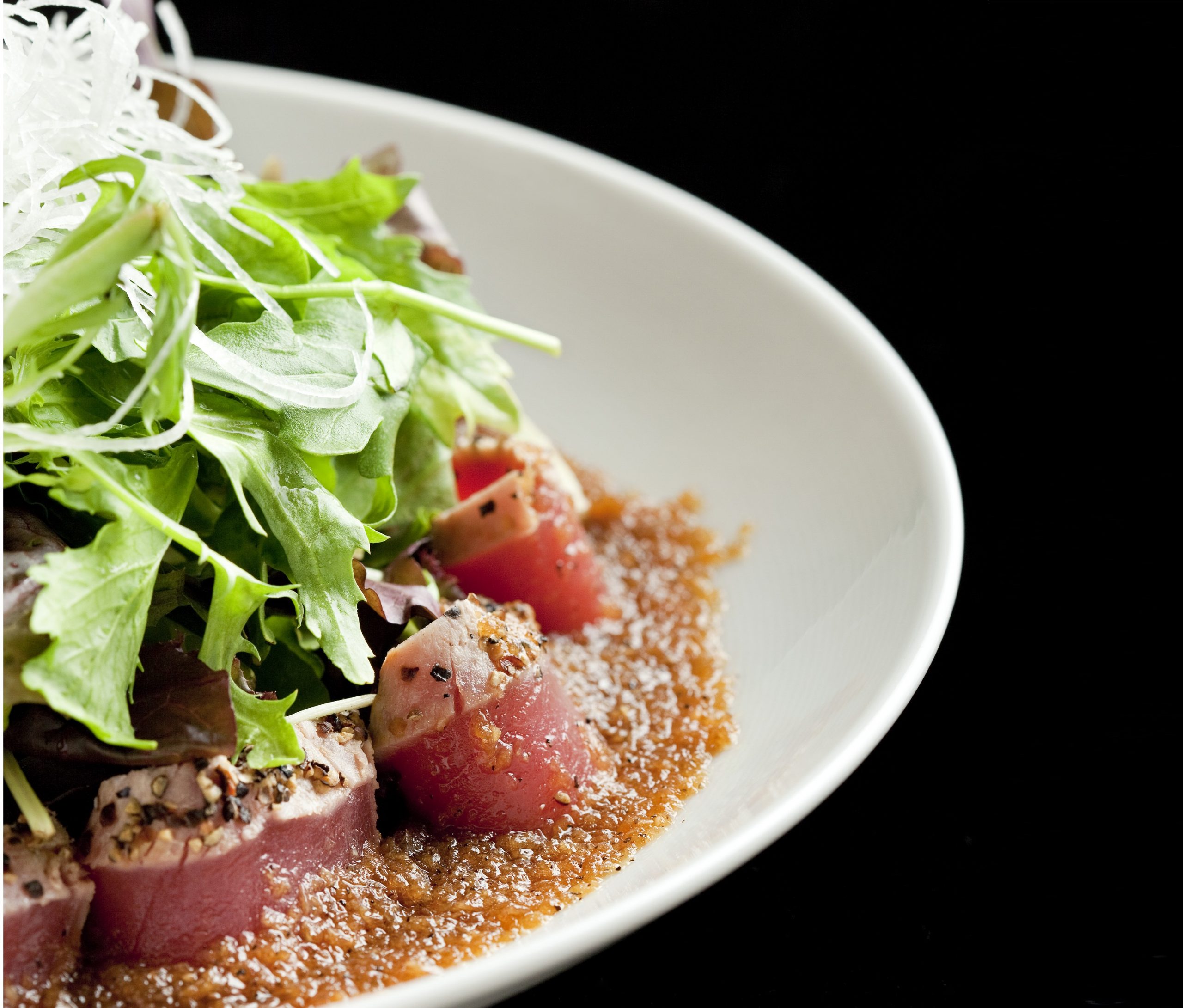 Sashimi Salad with Matsuhisa Dressing