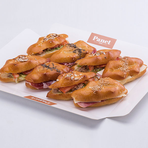 Mini filled brioches