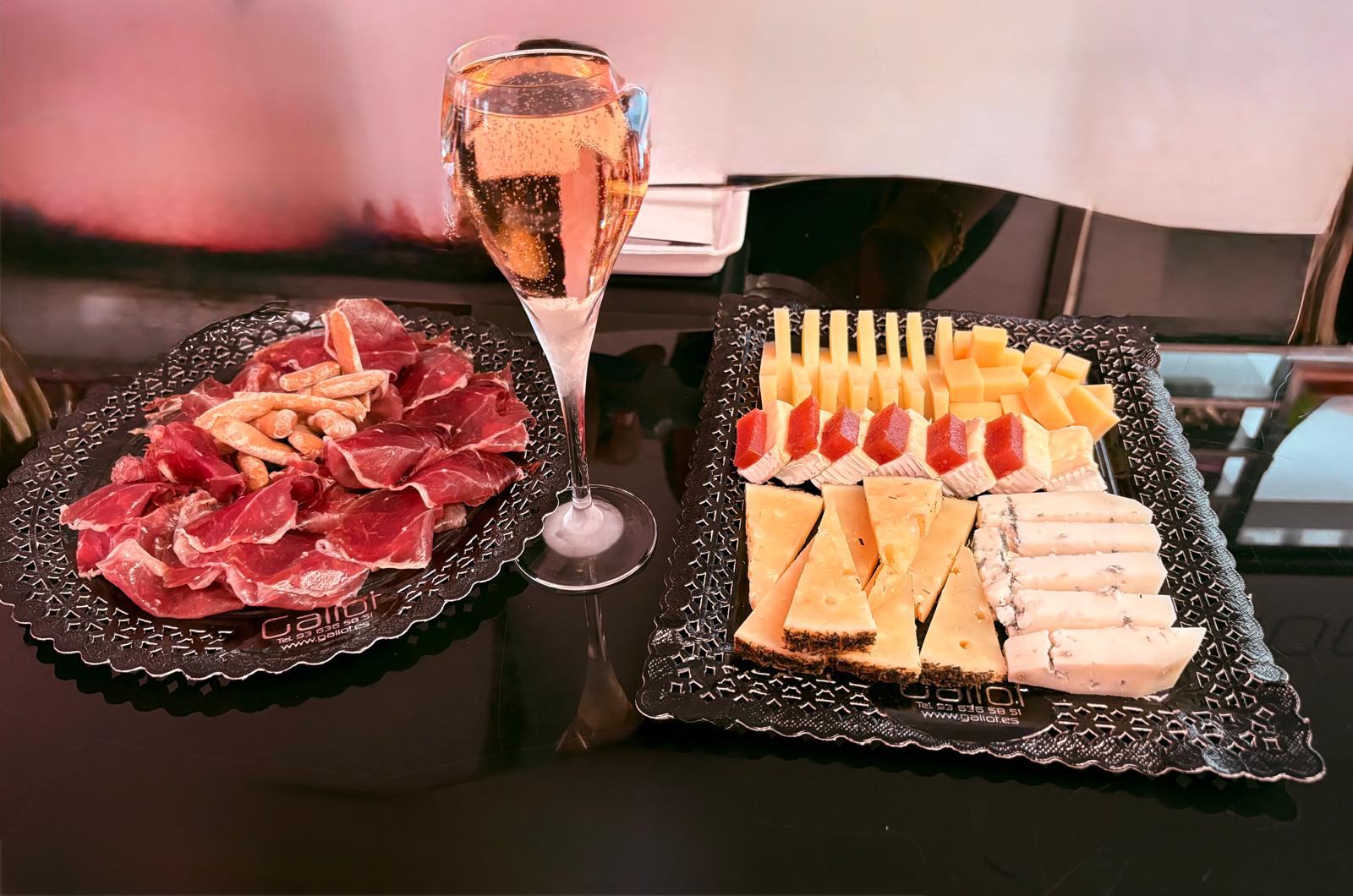 Ham, Salami and Cheese Board